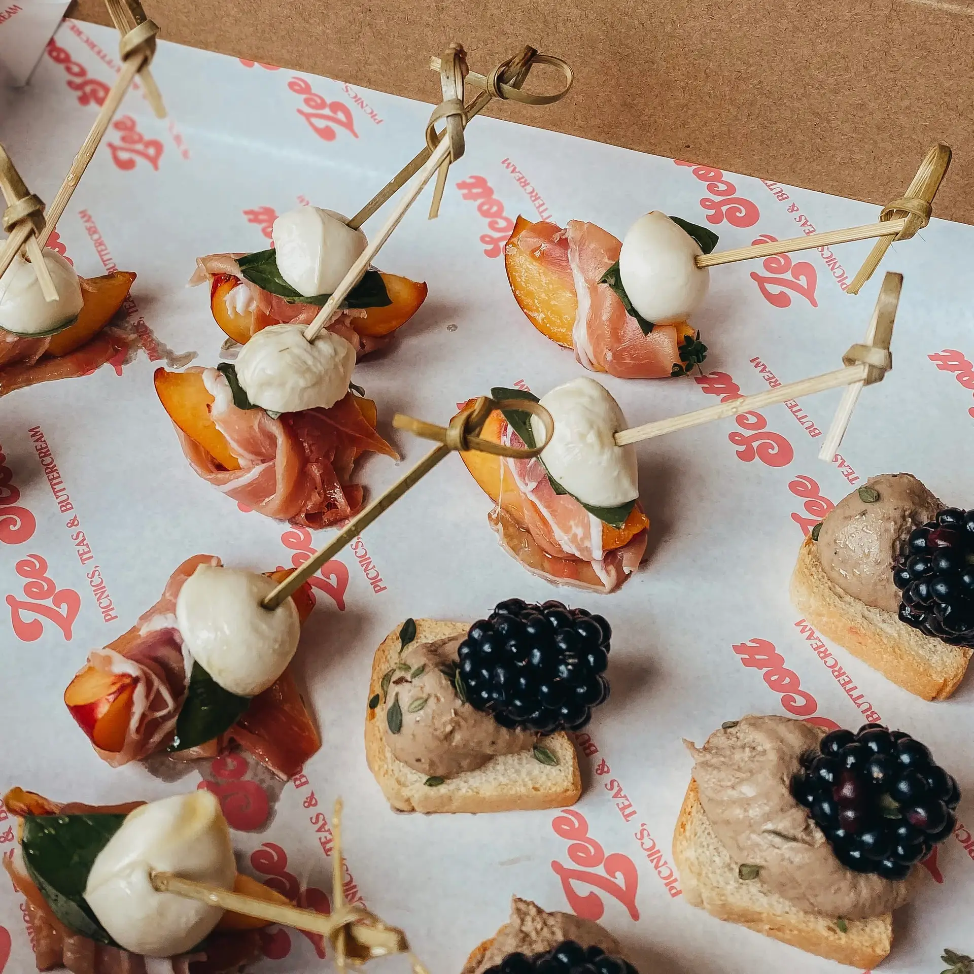 Cocktails White Printed Greaseproof